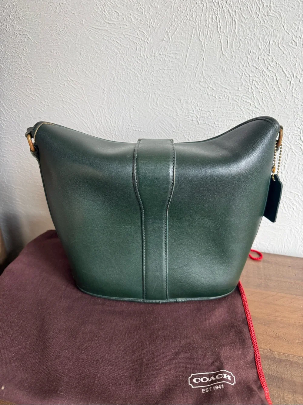 Vintage Coach Nottingham Satchel - Picture 2 of 6